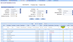EMPTrust HR Onboarding Status View